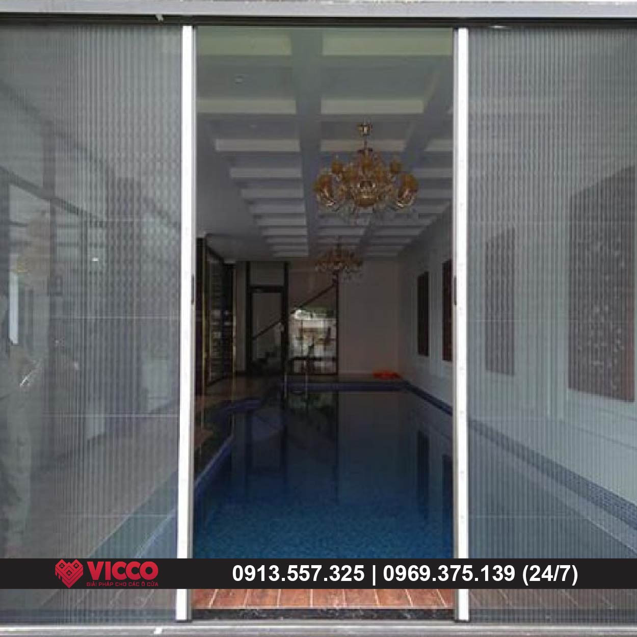 Cửa lưới chống muỗi VICCO