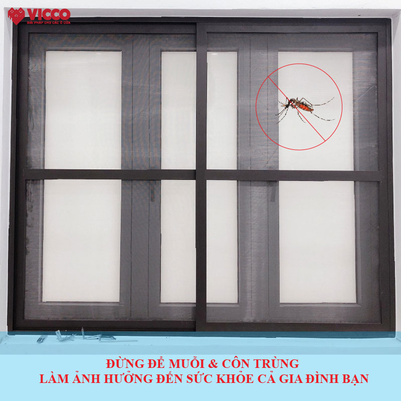 Cửa lưới chống muỗi VICCO