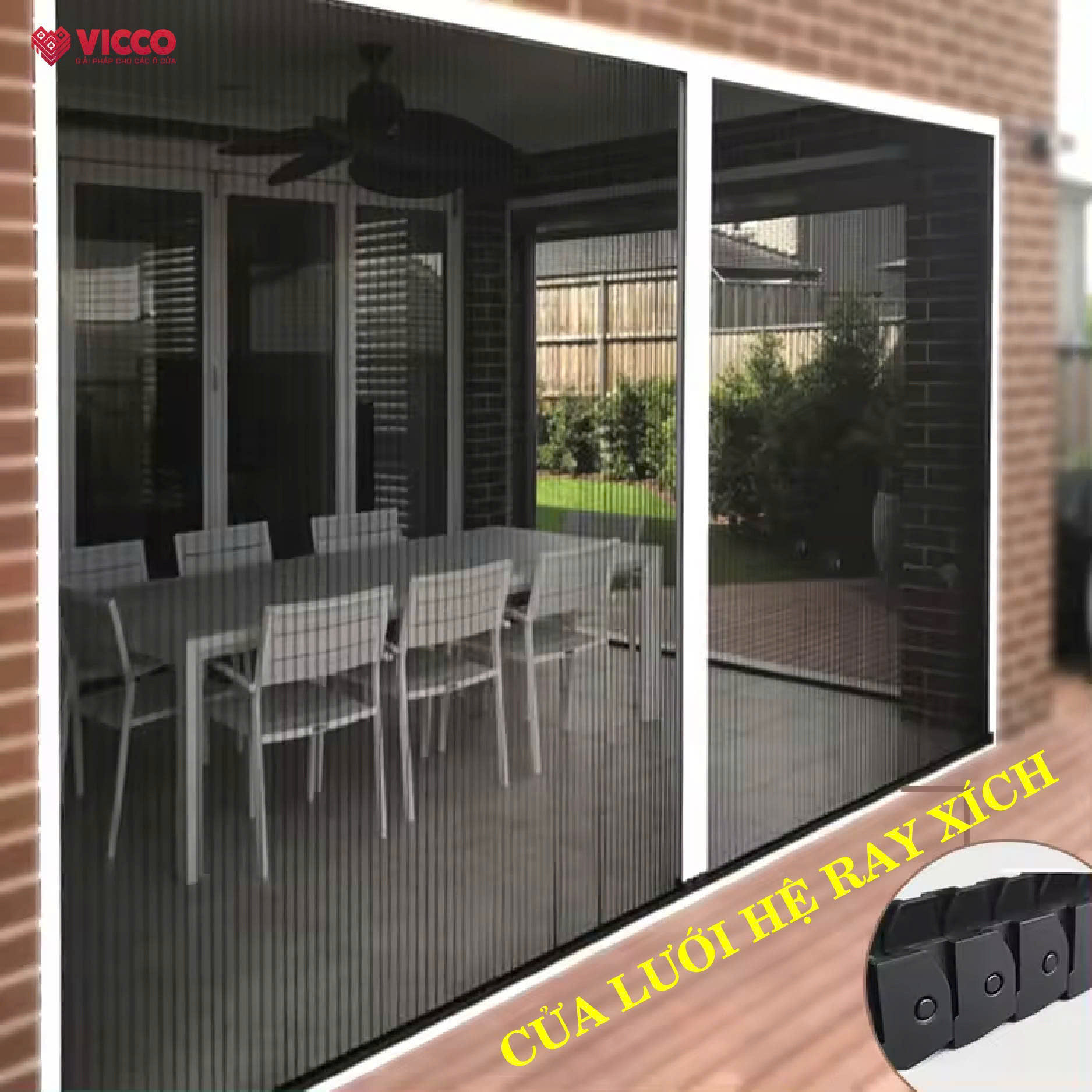 Cửa lưới VICCO - Giải pháp hoàn hảo cho không gian sống an toàn và thoải mái