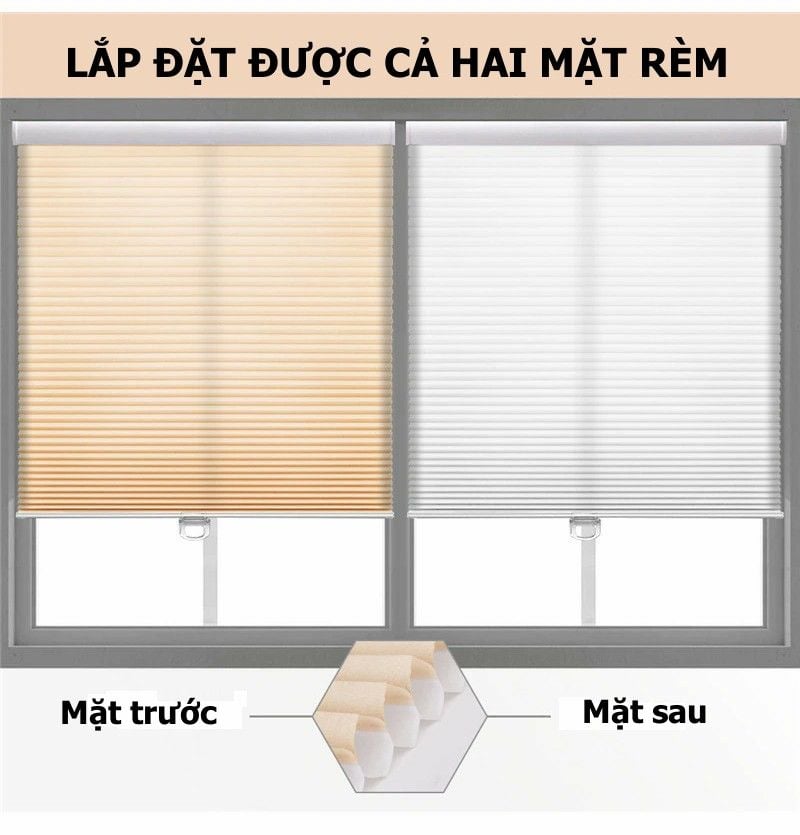 Tạo điểm nhấn độc đáo bằng rèm tổ ong